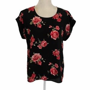 ✨HOST PICK✨ Forever 21‎ Floral Loose Fit Blouse sz S